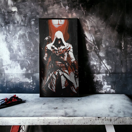 Assassin's Creed 3D-Gedrucktes Bild - Meisterwerk der Assassinenkunst