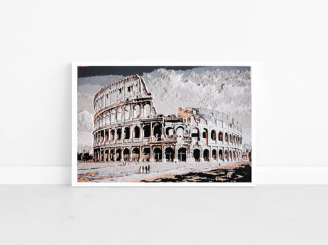 Rom Kolosseum 3d Druck Wandbild