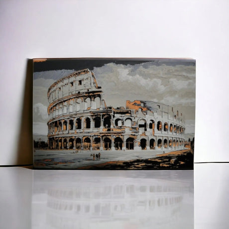 Rom 3D Druck Bild Kolosseum Wandbild